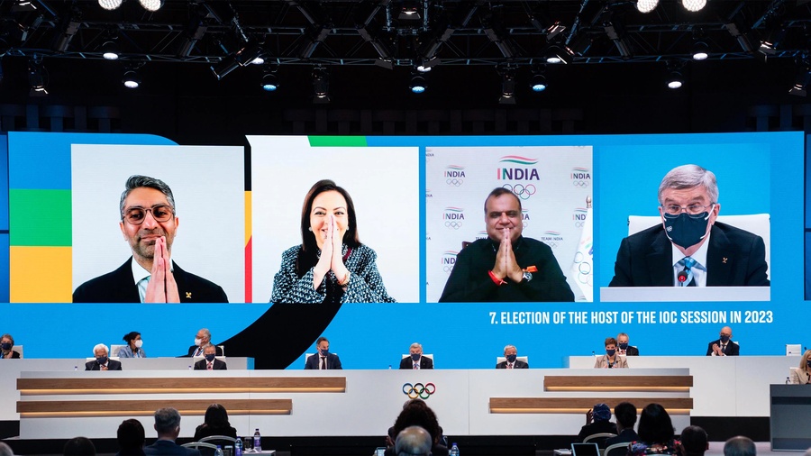 The 139th IOC Session was held in Beijing in February 2022. © IOC/Greg Martin