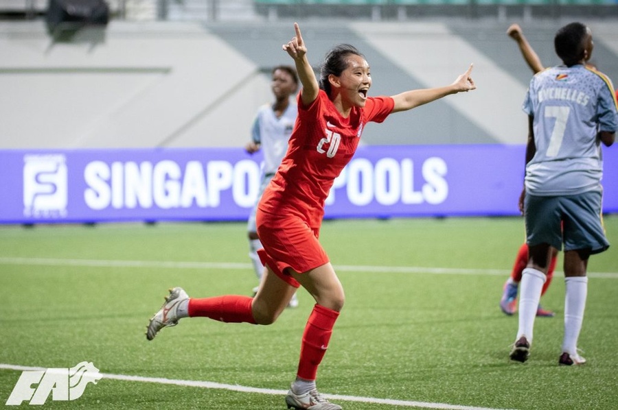 Dorcas Chu, 4 April 2022. © Football Association of Singapore