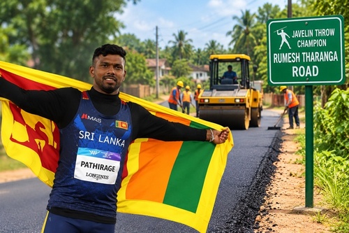 All roads lead to Rumesh Tharanga in Sri Lanka