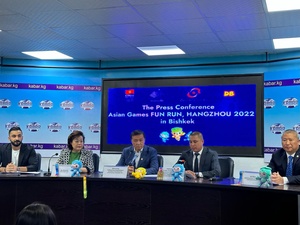 Kyrgyzstan to compete in 24 sports at Hangzhou Asian Games