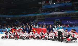 China claim ice hockey bronze in debut appearance at Winter Paralympics