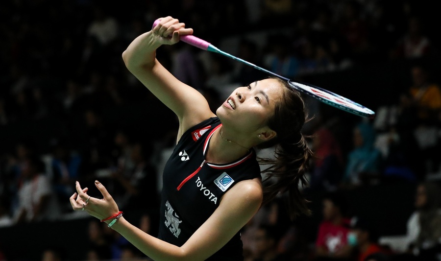 Thai star Ratchanok Intanon. © BWF