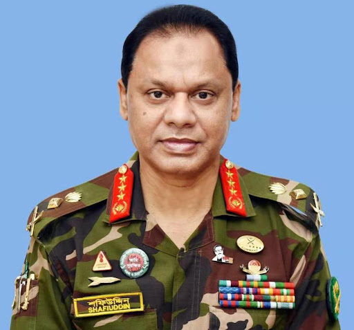 Gen S M Shafiuddin Ahmed, SBP, OSP, Ndu,PSC, PhD