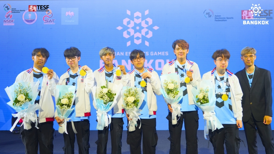 OCA » Thailand tops medals table at Asian Esports Games in Bangkok