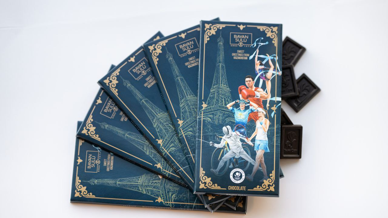 ˚⁎⁺˳✧༚染錦古伊万里鶴絵トロフィー˚✧₊⁎⁎⁺˳✧༚ OCA » Kazakh athletes figure in chocolate diplomacy at Paris Olympics